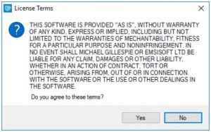 Emsisoft Decryptor - license terms