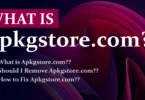 Apkgstore.com remove browser hijacker